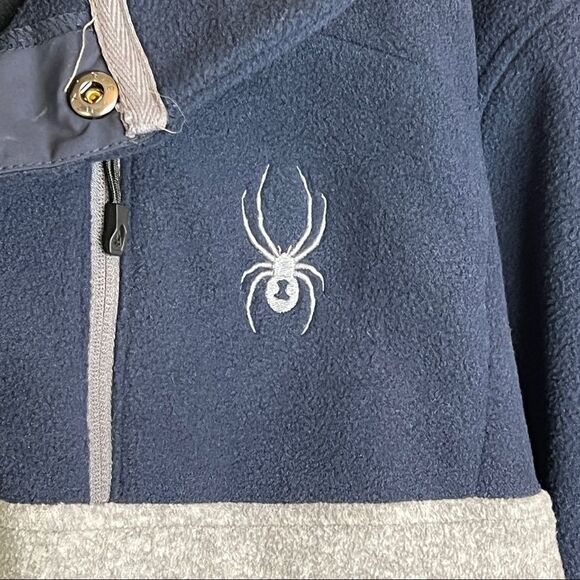Spyder Two Tone Performance Fleece 4 snap Size M NWT - Picture 10 of 10